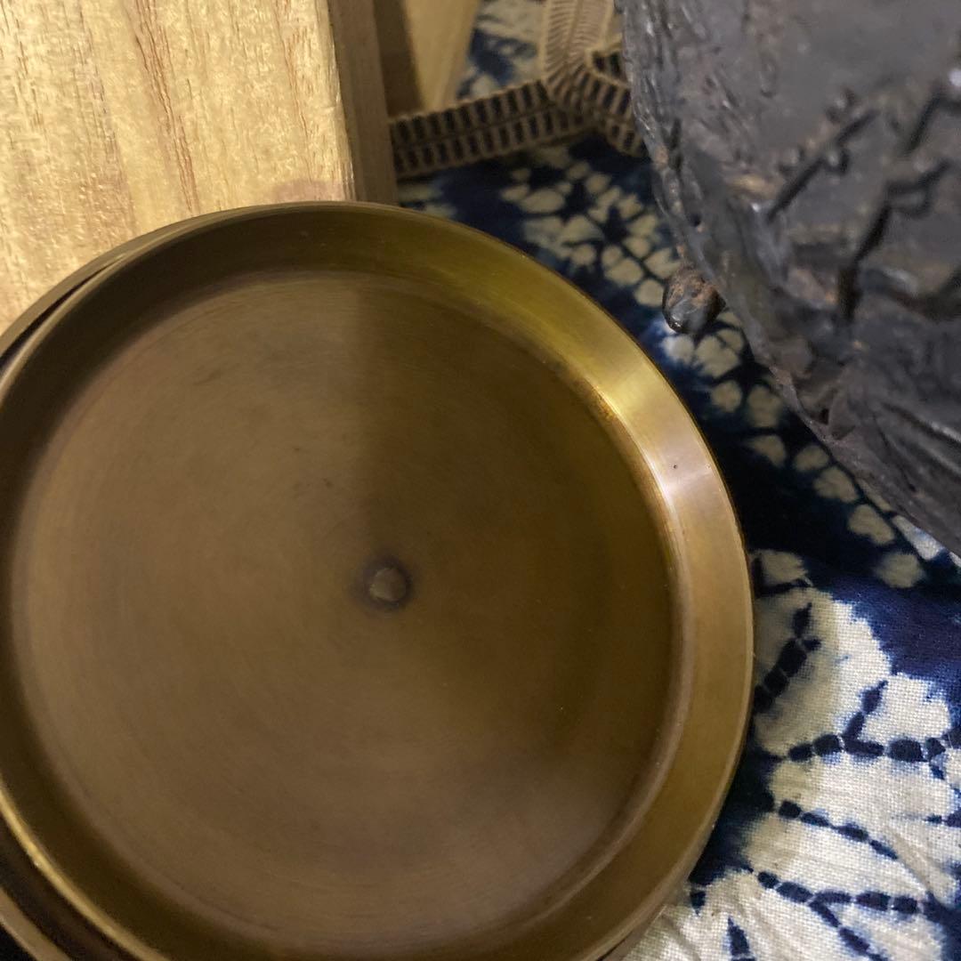 亀文堂　鶴亀　鉄瓶