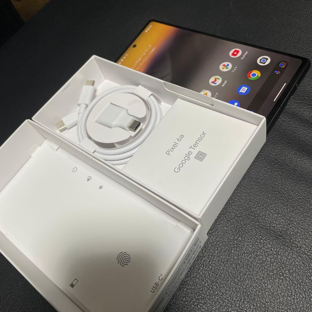 SIMフリー　Pixel 6a 128gb ほぼ新品