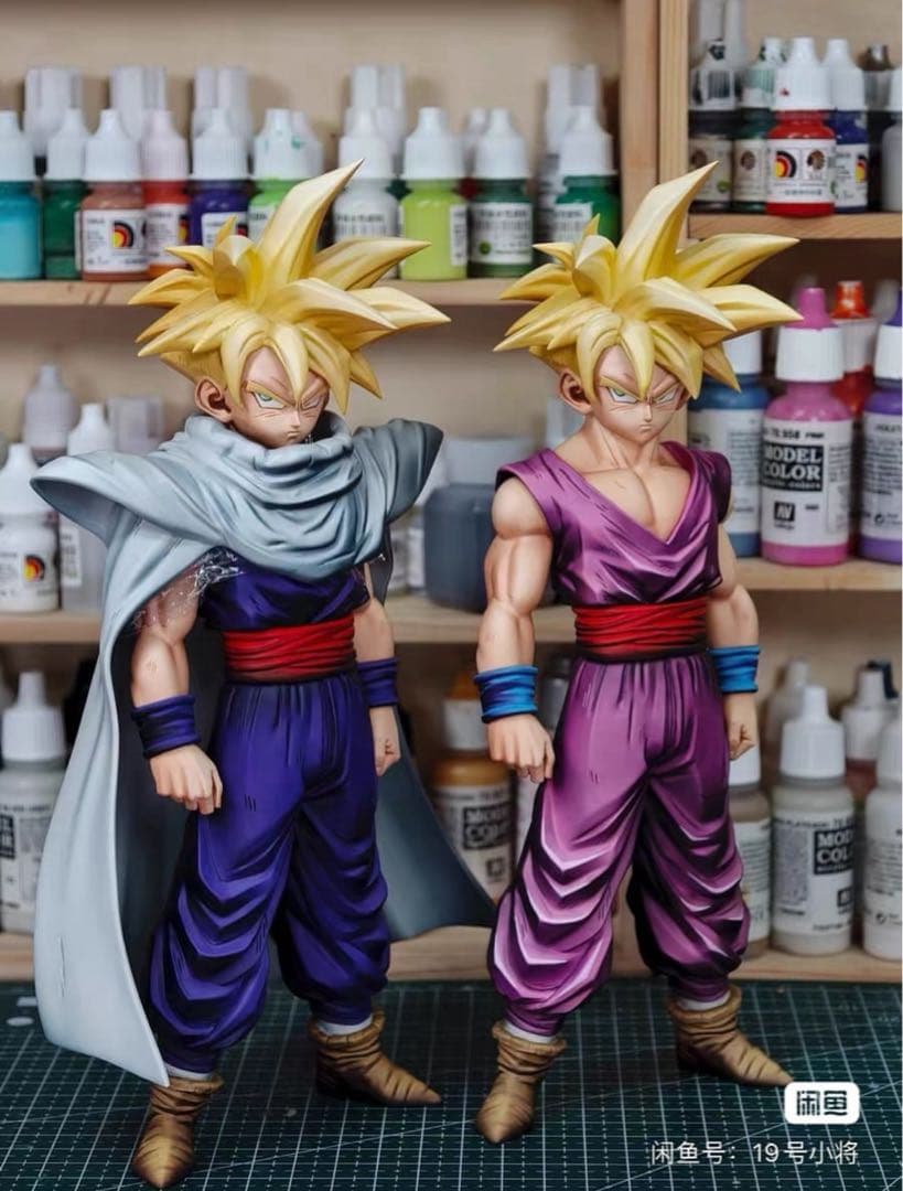 ドラゴンボールガレージキット　孫悟飯　レジン スタチュー フィギュア　完成品