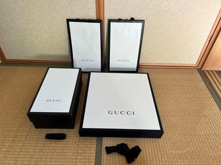 GUCCI  ショップ袋、箱、リボン