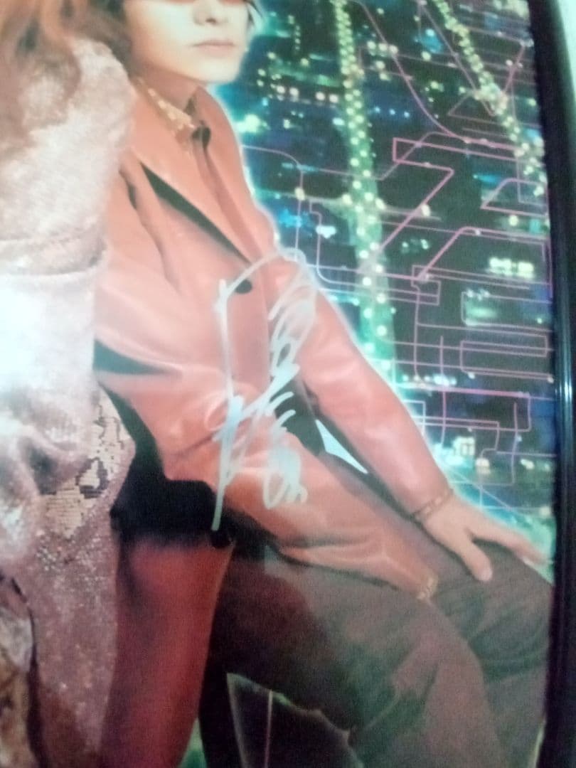 h*i様 THE ALFEE2001．3.7直筆サイン入りポスター。