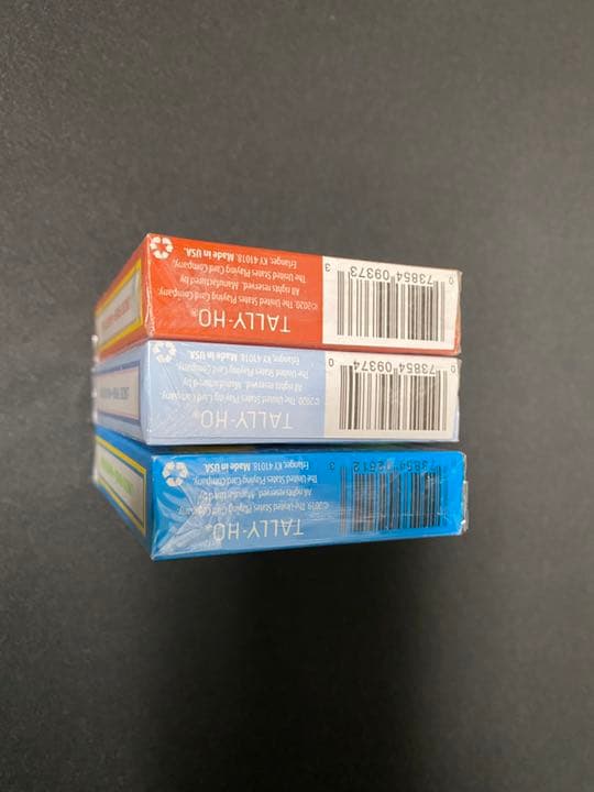 新品 未使用 タリホー 3シーズン 2019夏・2020秋・2020冬 トランプ