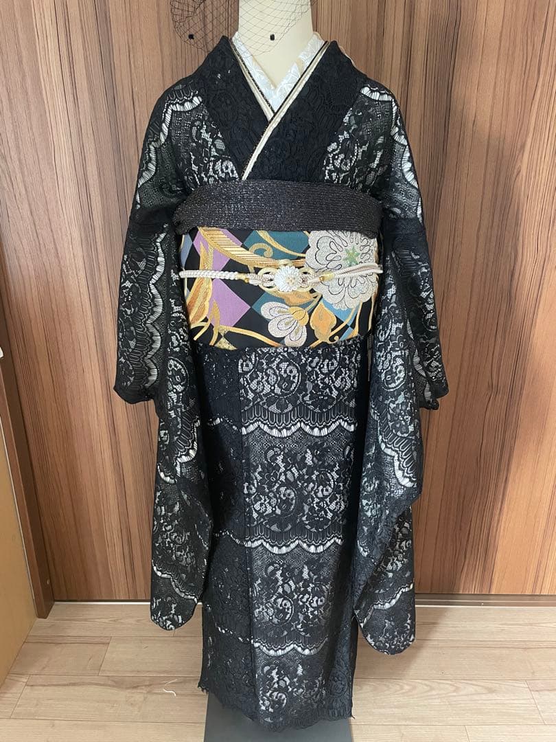 再入荷　新品 オリジナル総レース振袖 単品