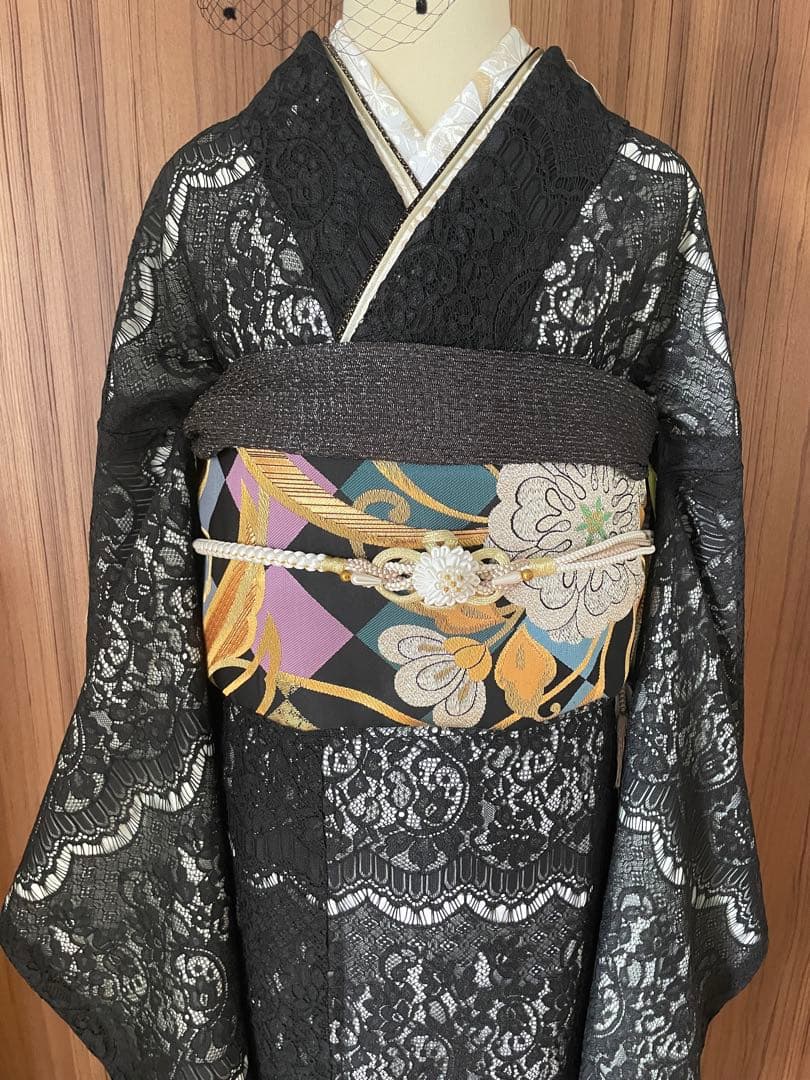 再入荷　新品 オリジナル総レース振袖 単品