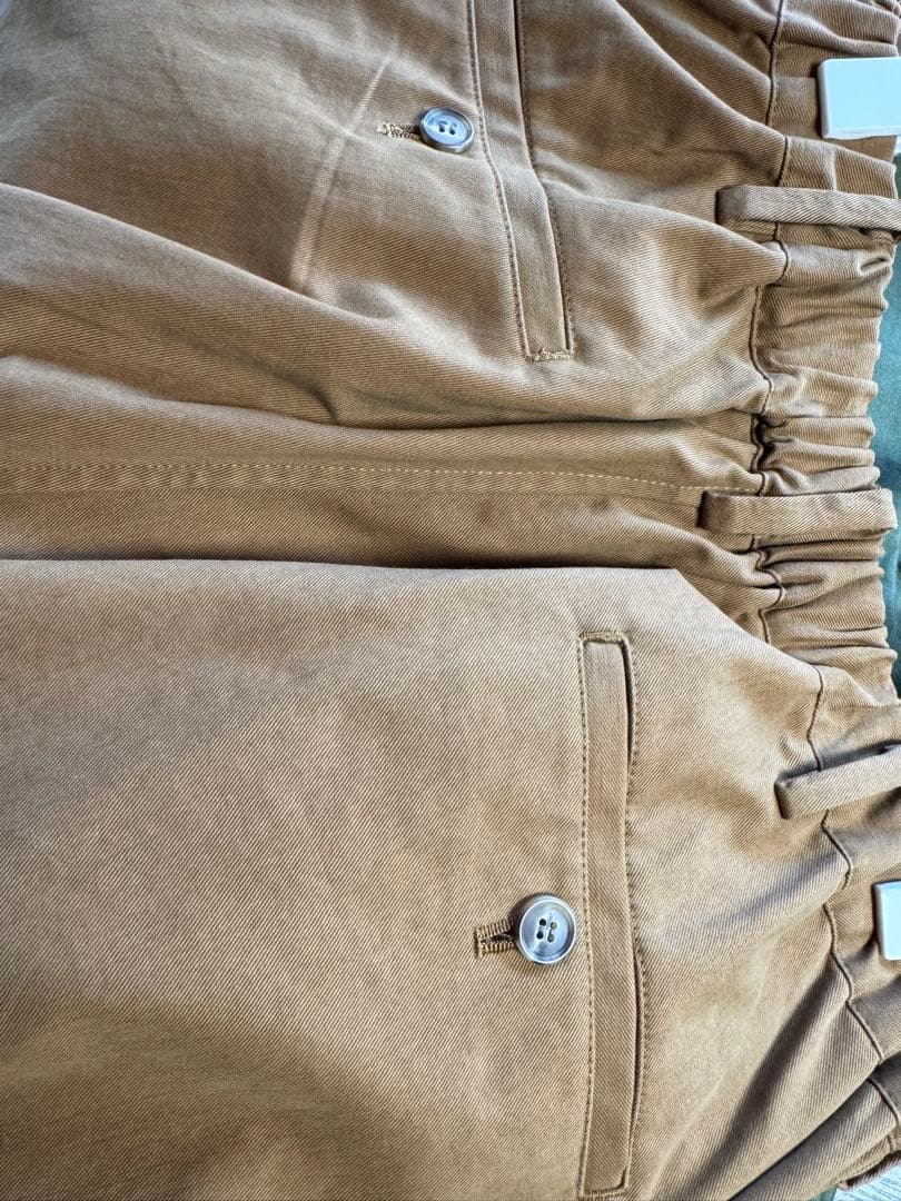 パンツ surcomm.arch. ORGANIC COTTON CHINO