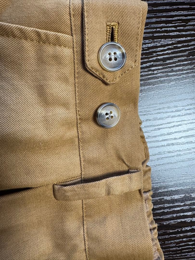 パンツ surcomm.arch. ORGANIC COTTON CHINO