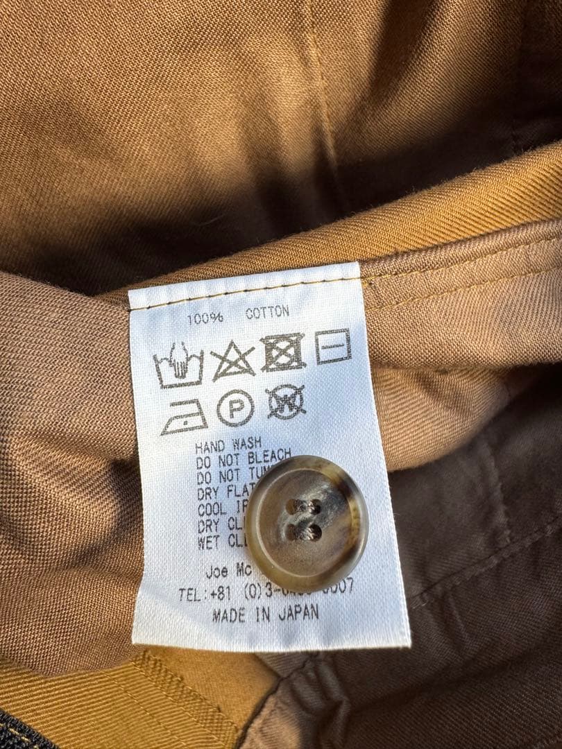 パンツ surcomm.arch. ORGANIC COTTON CHINO