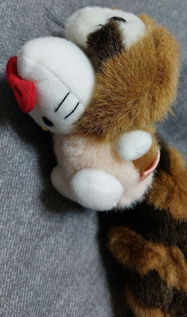 ハローキティ2002年冬期限定 しっぽ倶楽部 レッサーパンダぬいぐるみ 希少価値