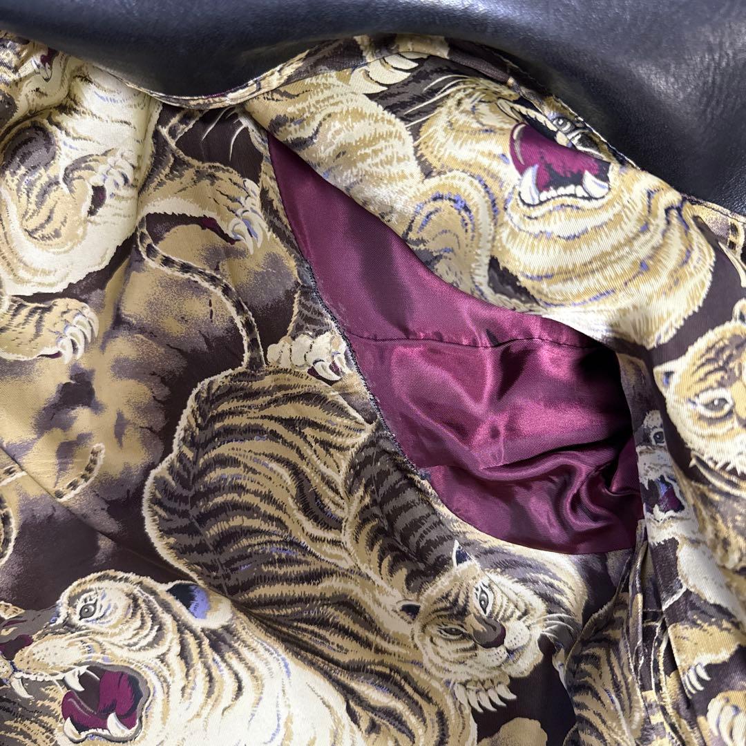 アランジャケット　白虎　最高質の革