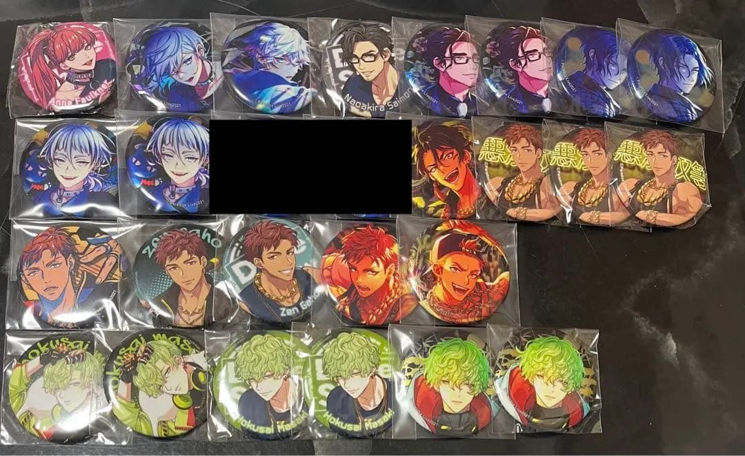 パラライ 缶バッジ まとめ 珂波汰 那由汰 北斎 他