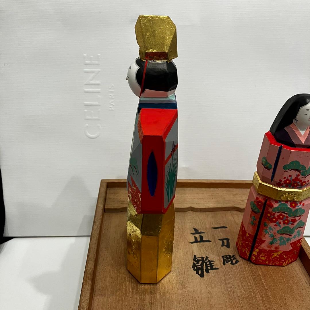 最終値下げ　奈良一刀彫　雛人形　雛飾り