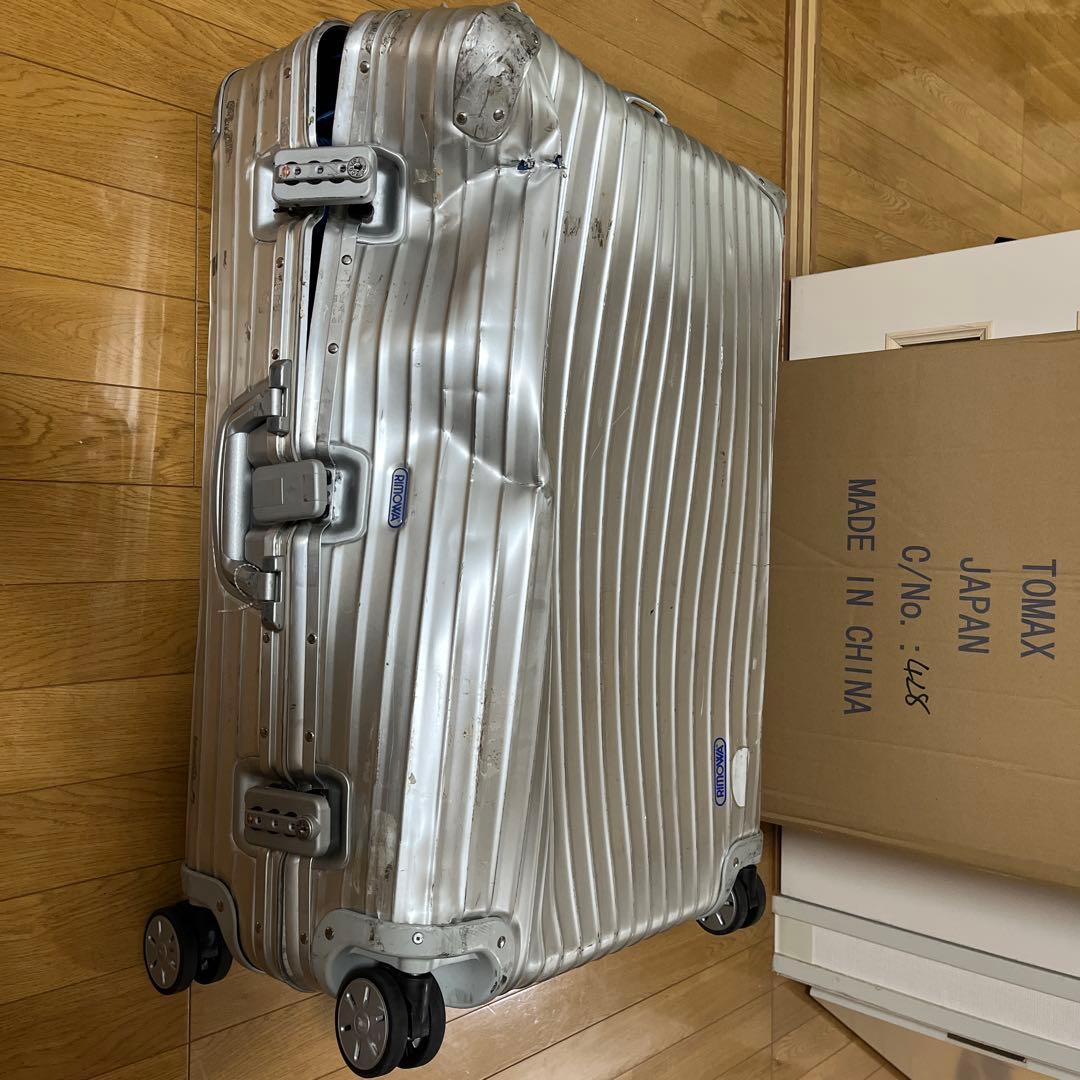 ジャンク品　RIMOWA トパーズ　アルミ製　大型