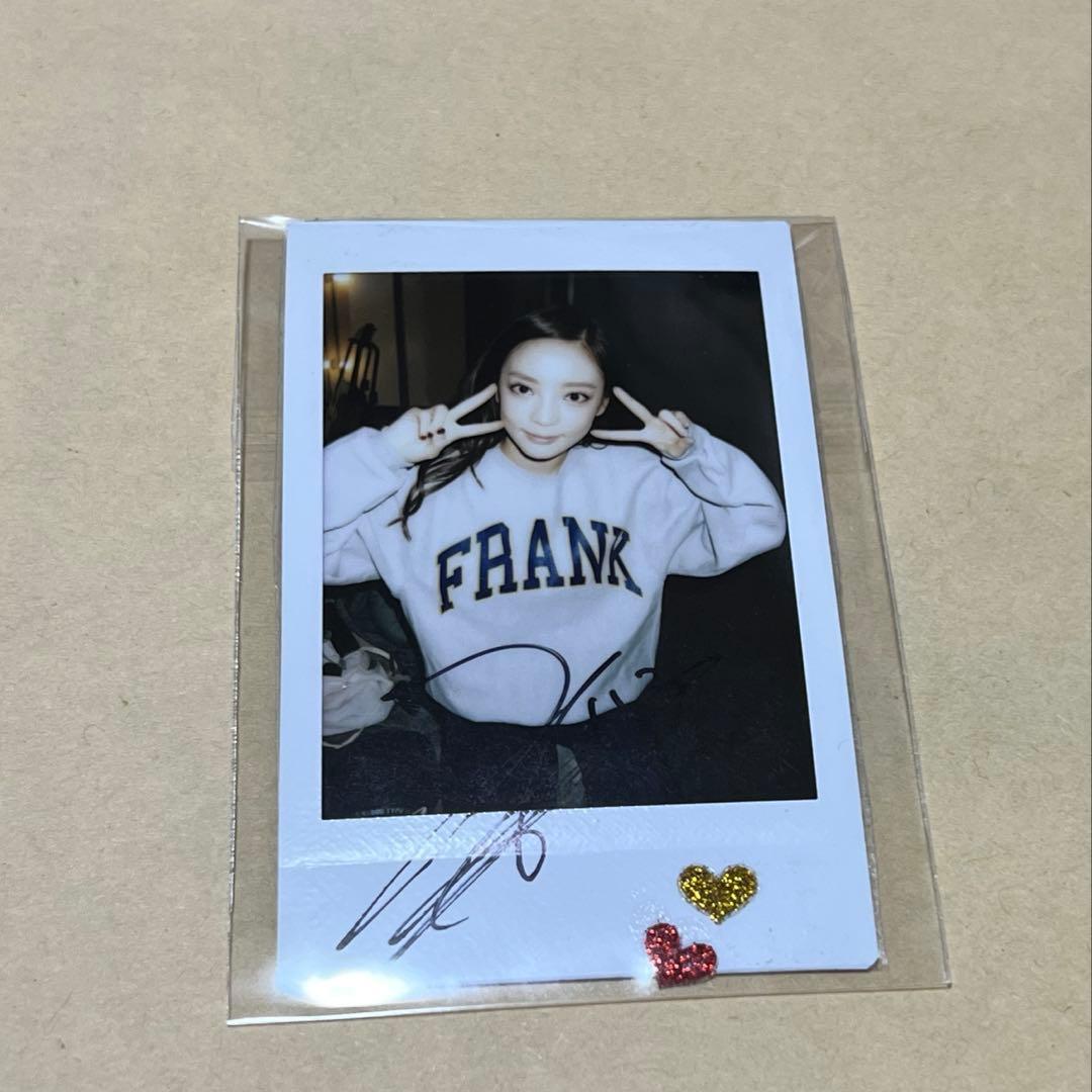 kara ハラ　サイン入りチェキ 貴重　karasia