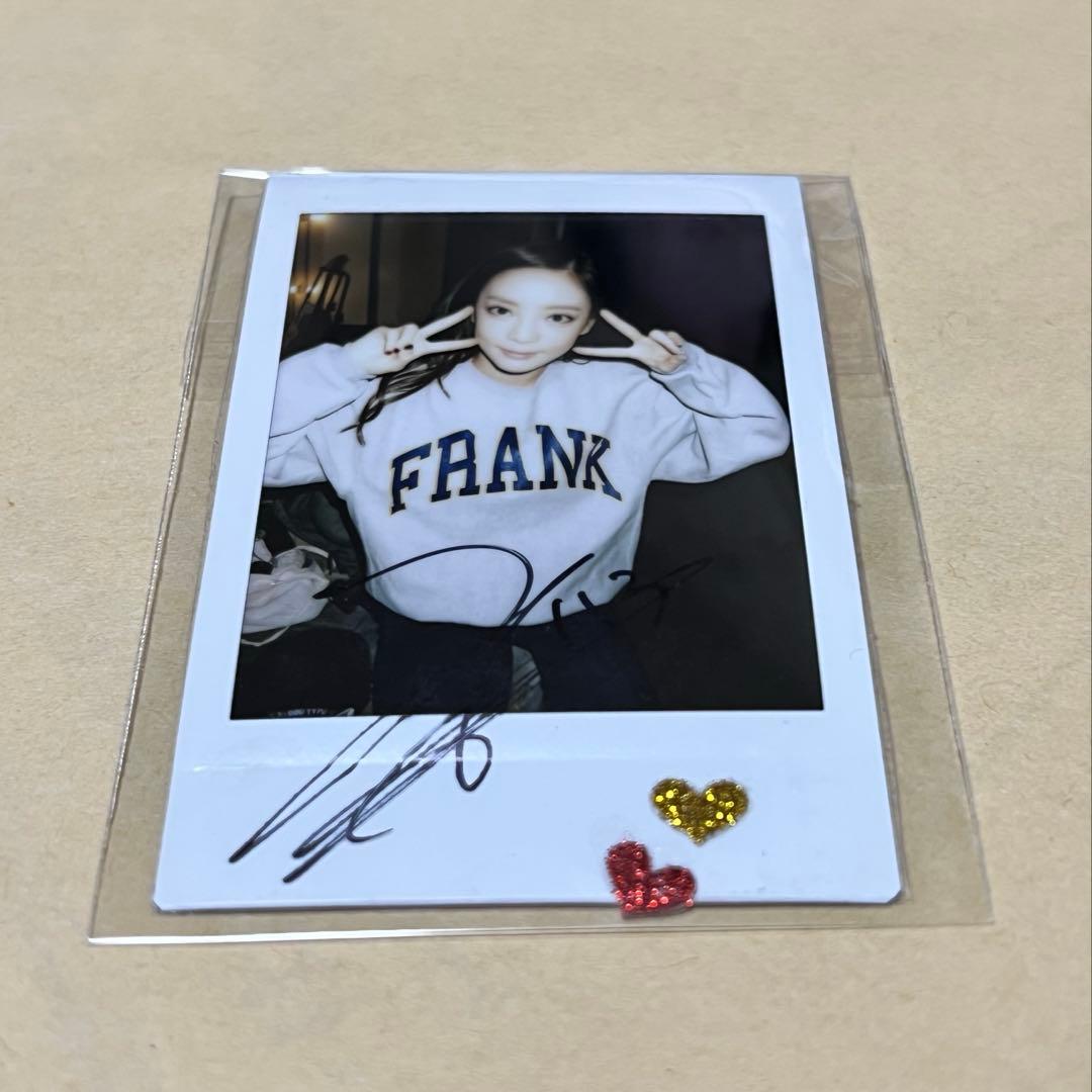 kara ハラ　サイン入りチェキ 貴重　karasia