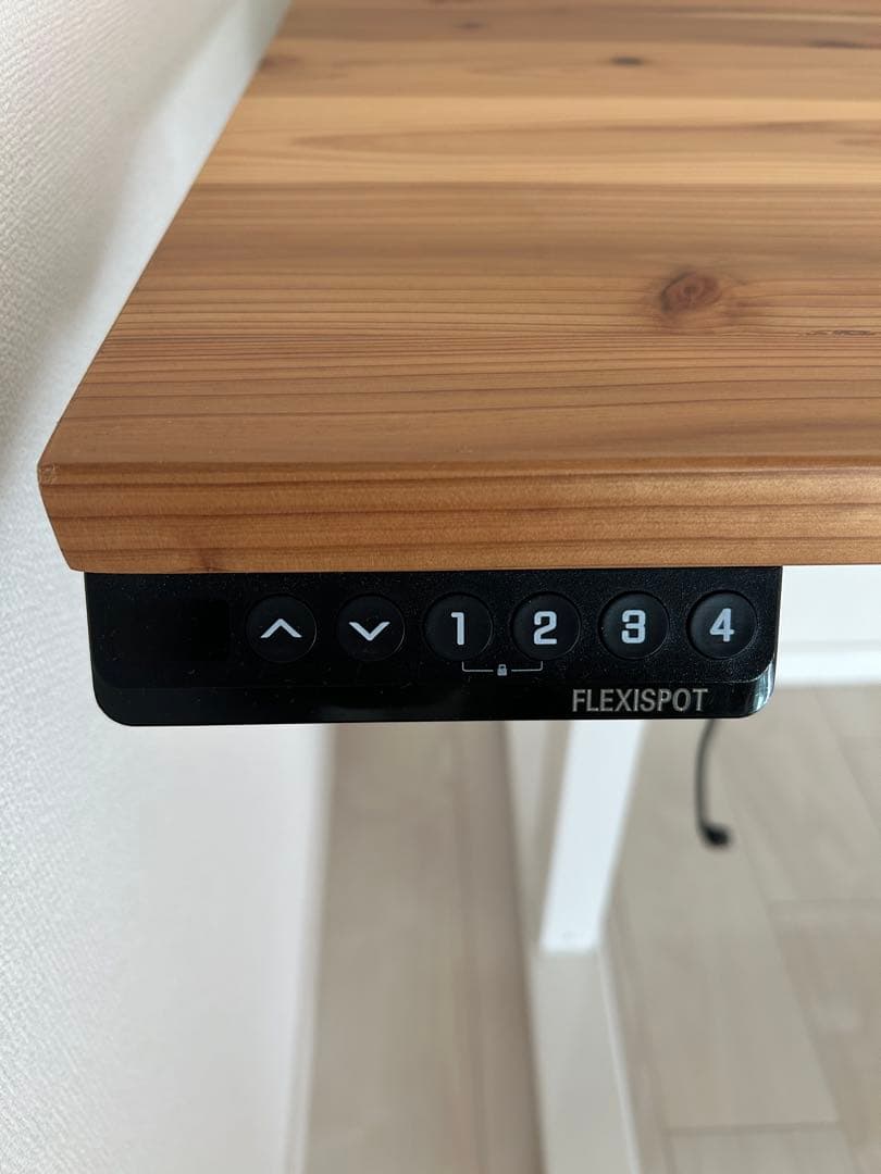 フレキシスポット+ kanademono天板 デスク