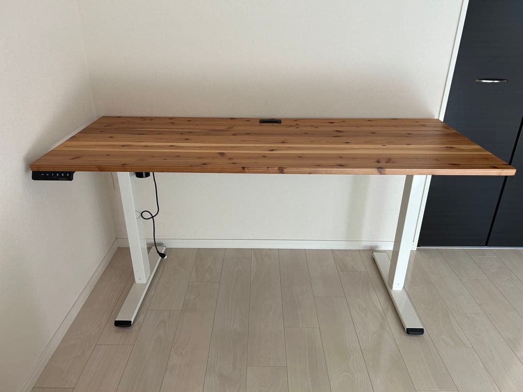 フレキシスポット+ kanademono天板 デスク