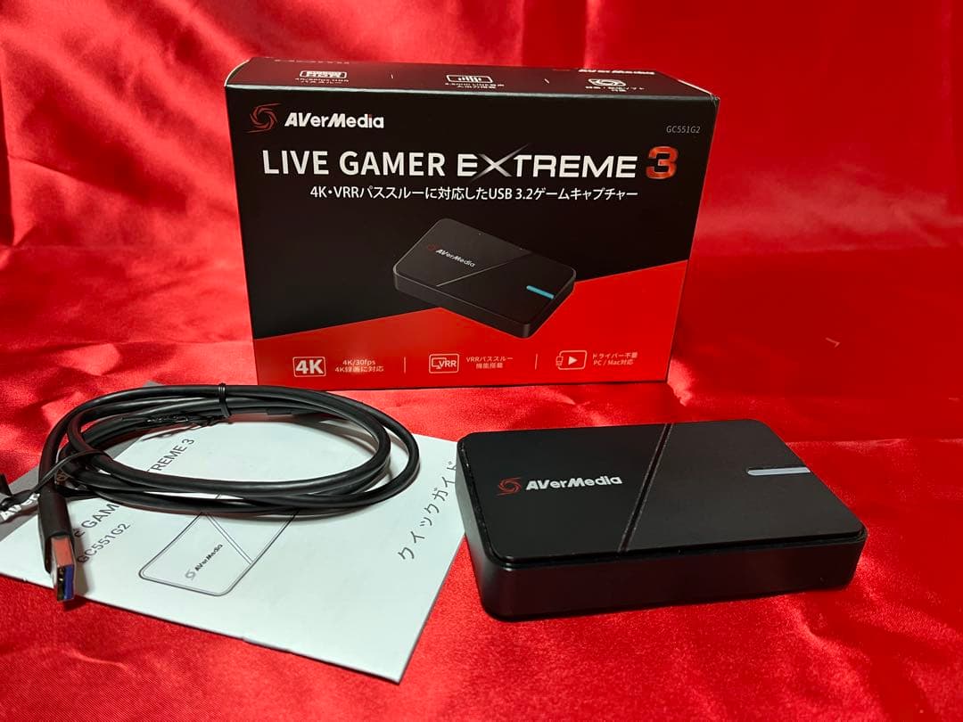 ビデオキャプチャー・キャプチャーボード AverMedia Live Gamer EXTREME 3 GC551G2