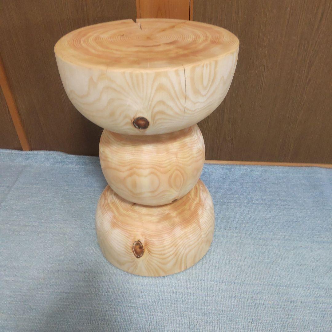 チョコチョコさん専用檜丸太椅子スツール