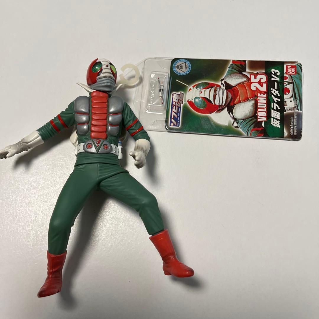 昭和仮面ライダーソフビ魂７体セット