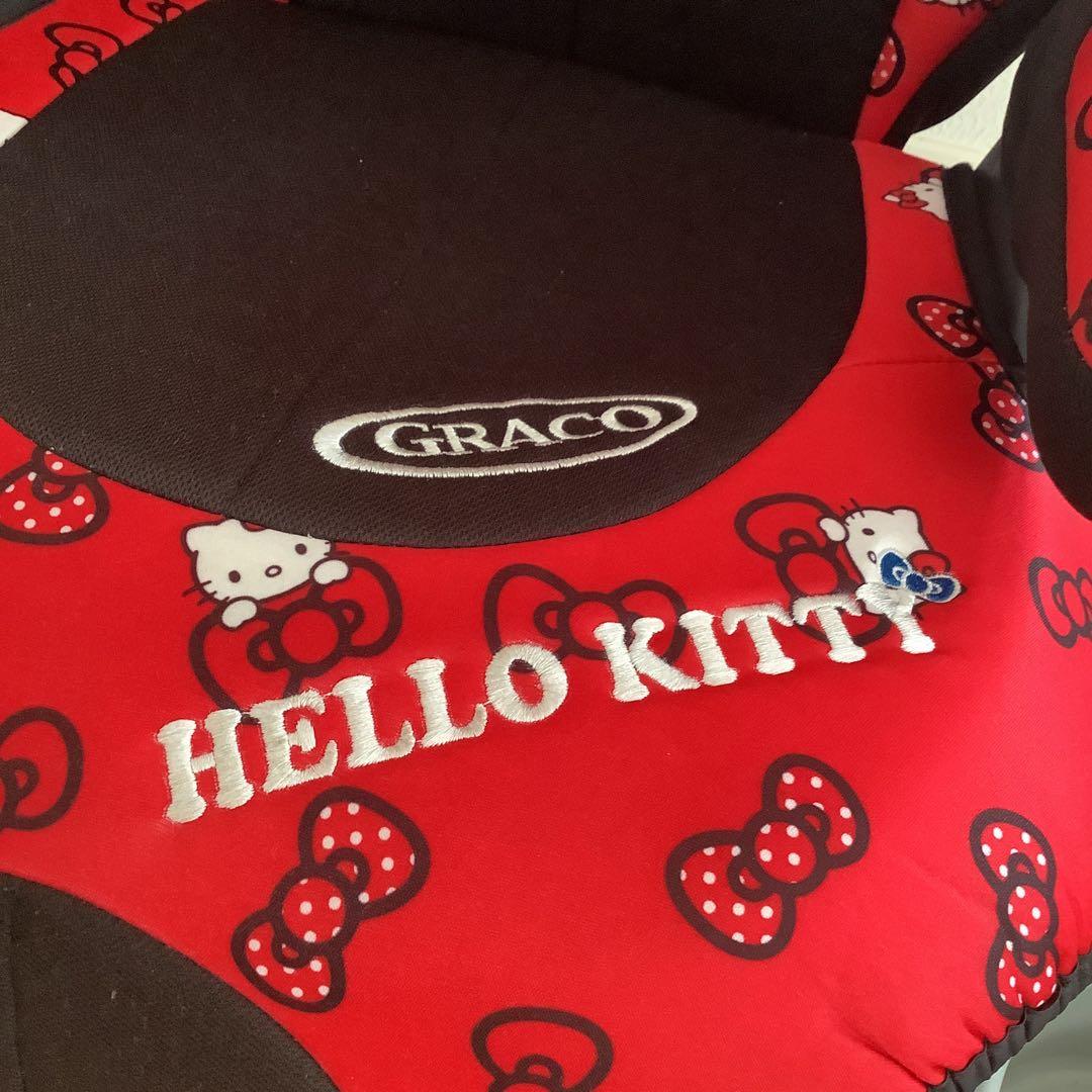 最安値　説明書付き　GRACO HELLO KITTY チャイルドシート