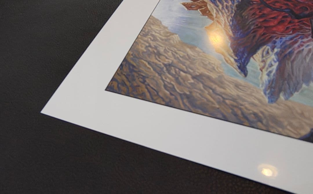 MTG アートプリント　複製原画　 引き裂かれし永劫、エムラクール