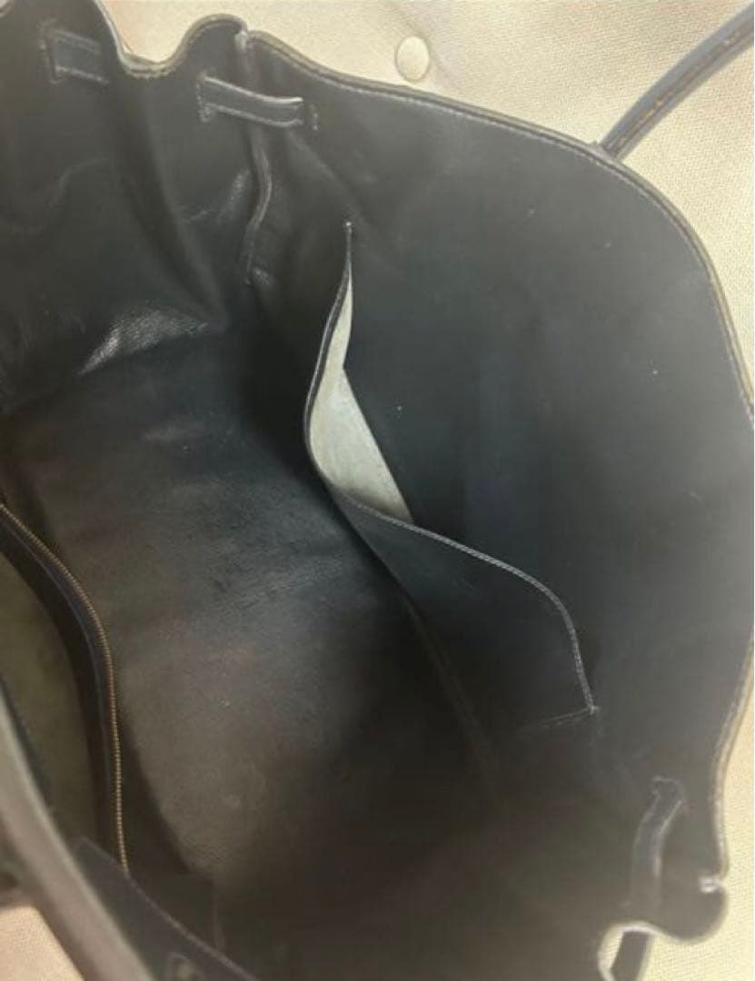 HERMES バーキン40 黒に近いネイビー ゴールド金具