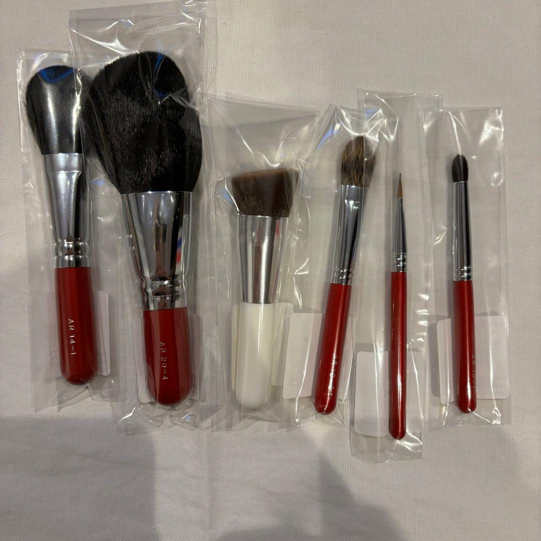 【新品】 熊野筆 熊野化粧筆 6本セット ブラシ 化粧道具 メイクセット メイク