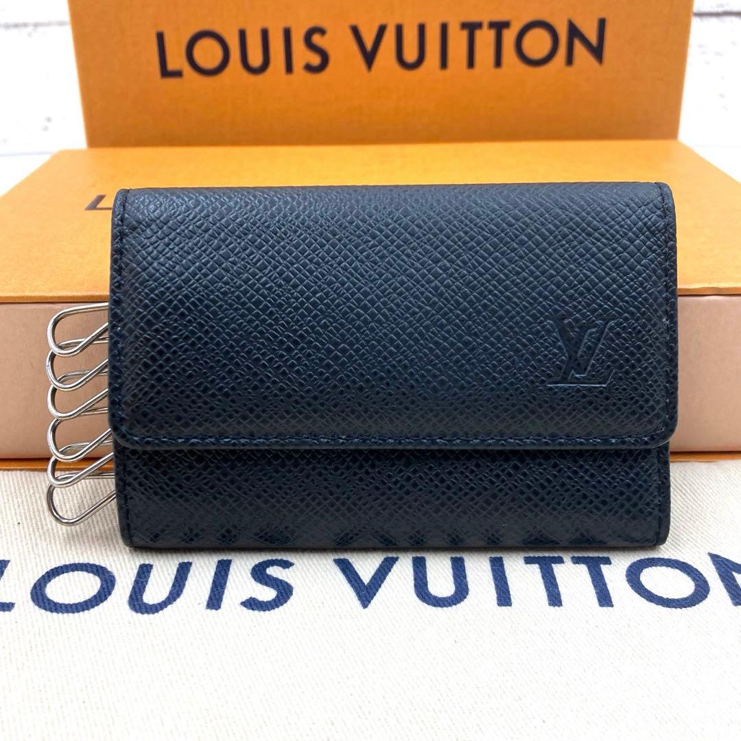 【美品】ルイヴィトン タイガ ミュルティクレ6 キーケース 6連 キーホルダー