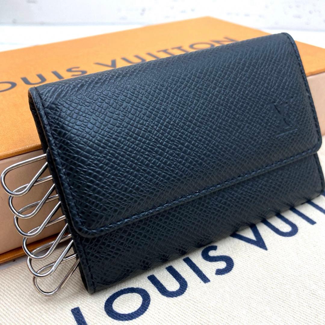 【美品】ルイヴィトン タイガ ミュルティクレ6 キーケース 6連 キーホルダー