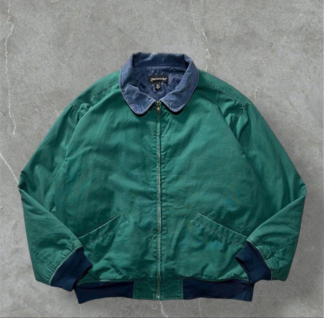 Dunbrooke⭐︎ワークジャケット　襟コーデュロイ　ダック地　ダンブルック