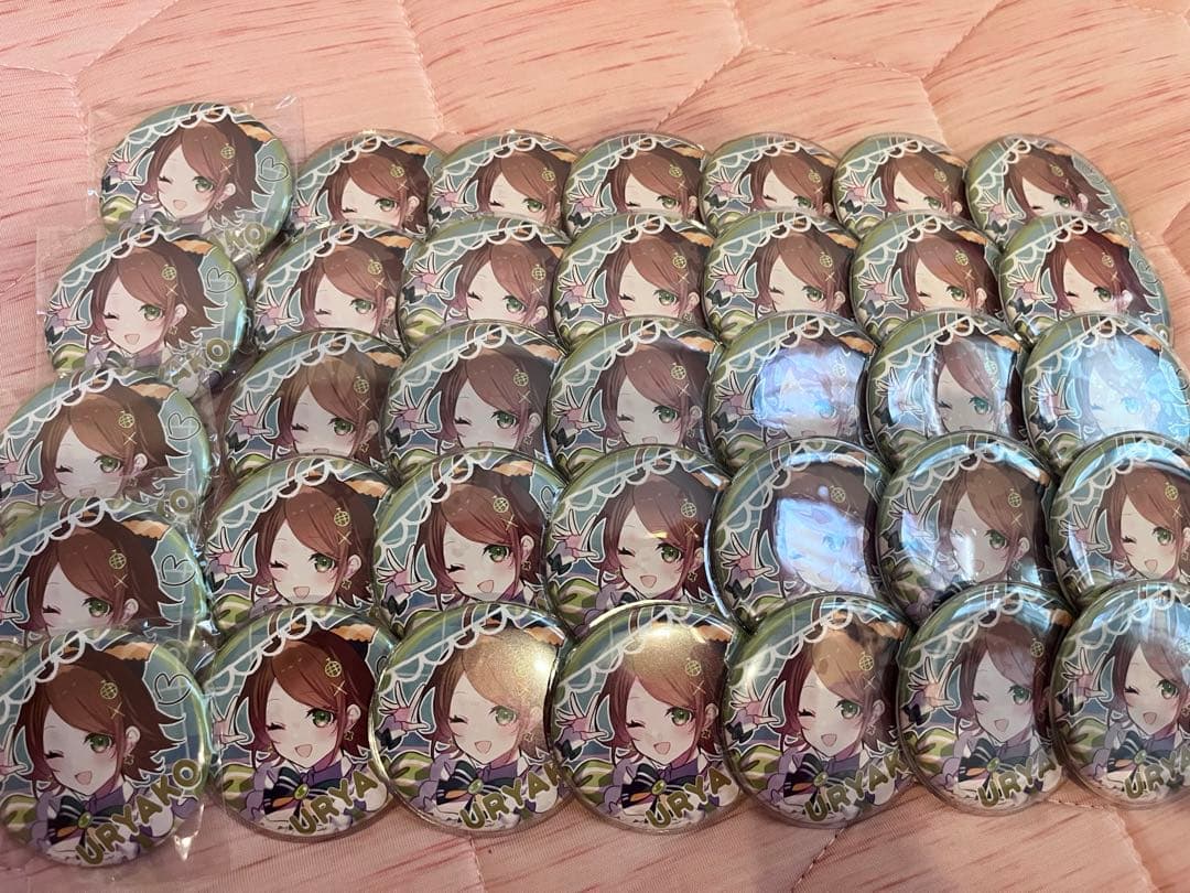 浦島坂田船 うりゃしましゃかたせん 缶バッジ うらこ うりゃこ