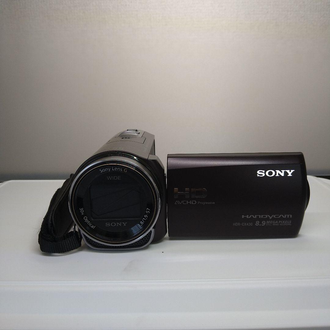 【完動美品】動作確認済みSONY ハンディカム　HDR-CX430V