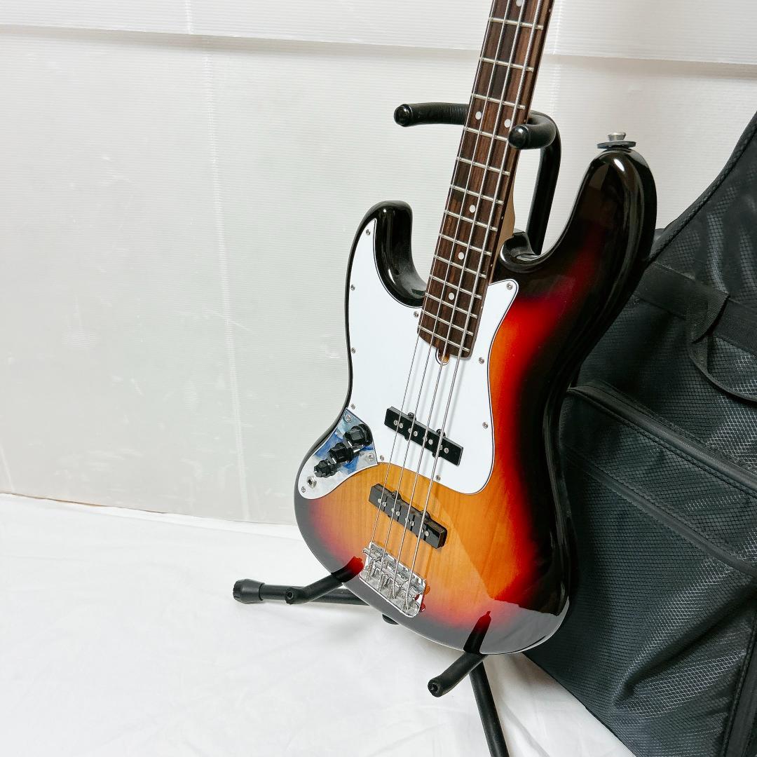 美品 Bacchus バッカス JAZZ BASS ジャズベース 左 レフティー