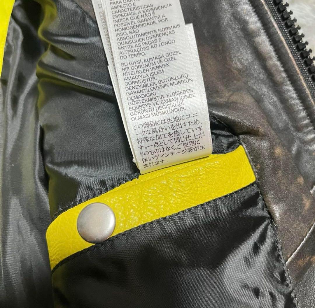 【美品】DIESEL 本革 2way マルチ〈定価137,500円〉