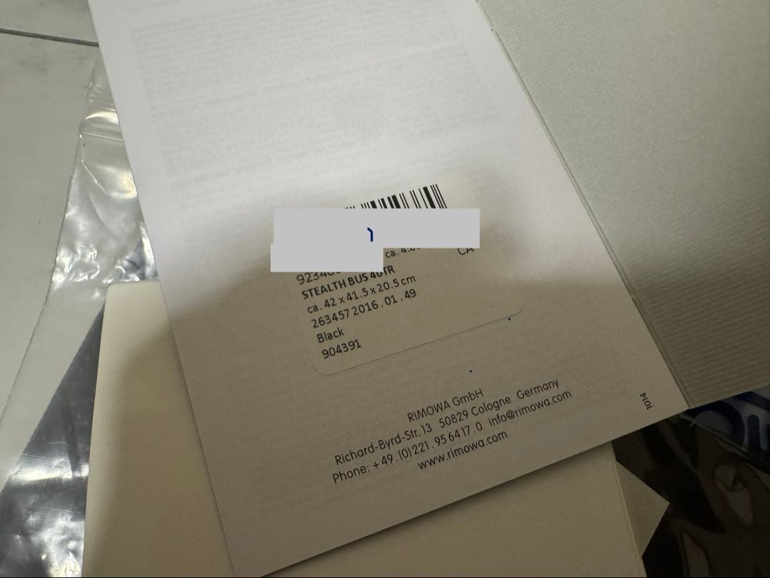 リモワ RIMOWA トパーズ ステルス 2輪 28L★正規品