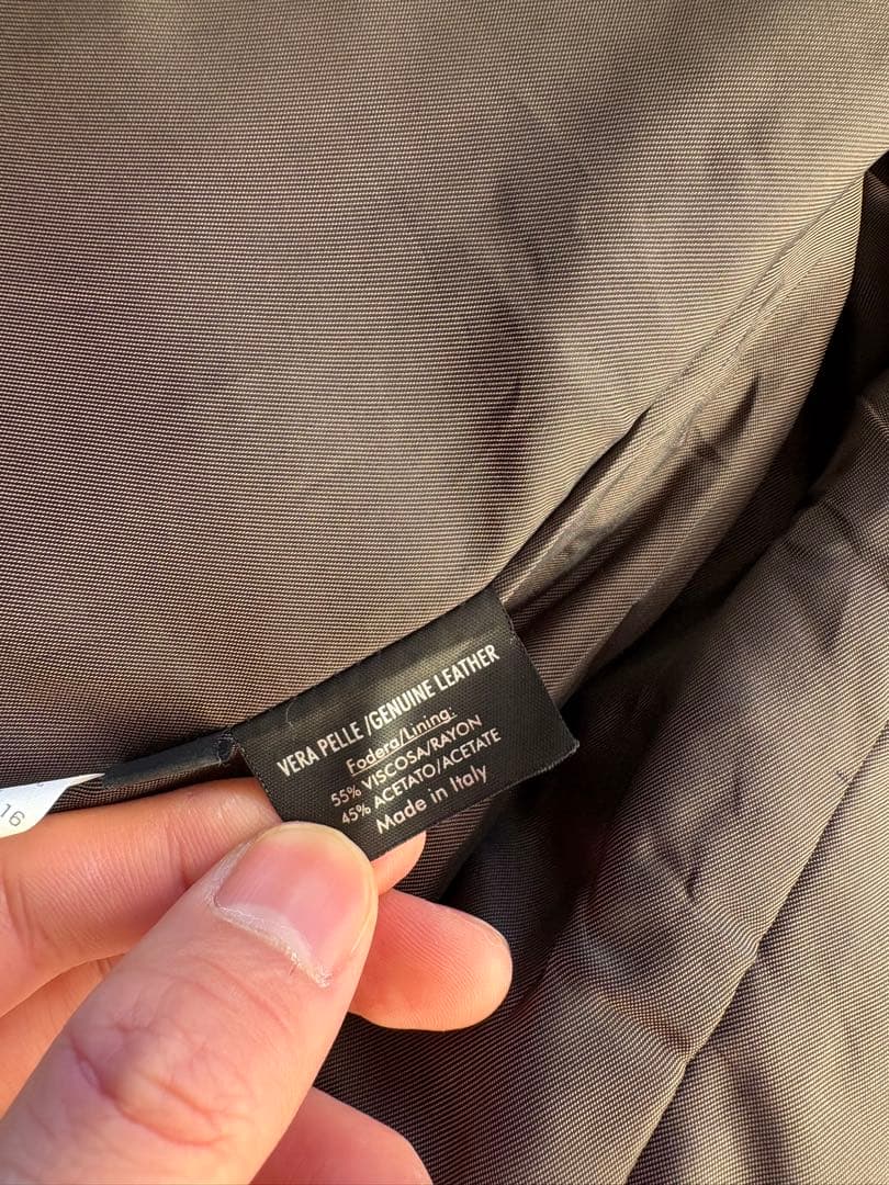 ジャケット・アウター 00s Neil Barrett leather jacket prada