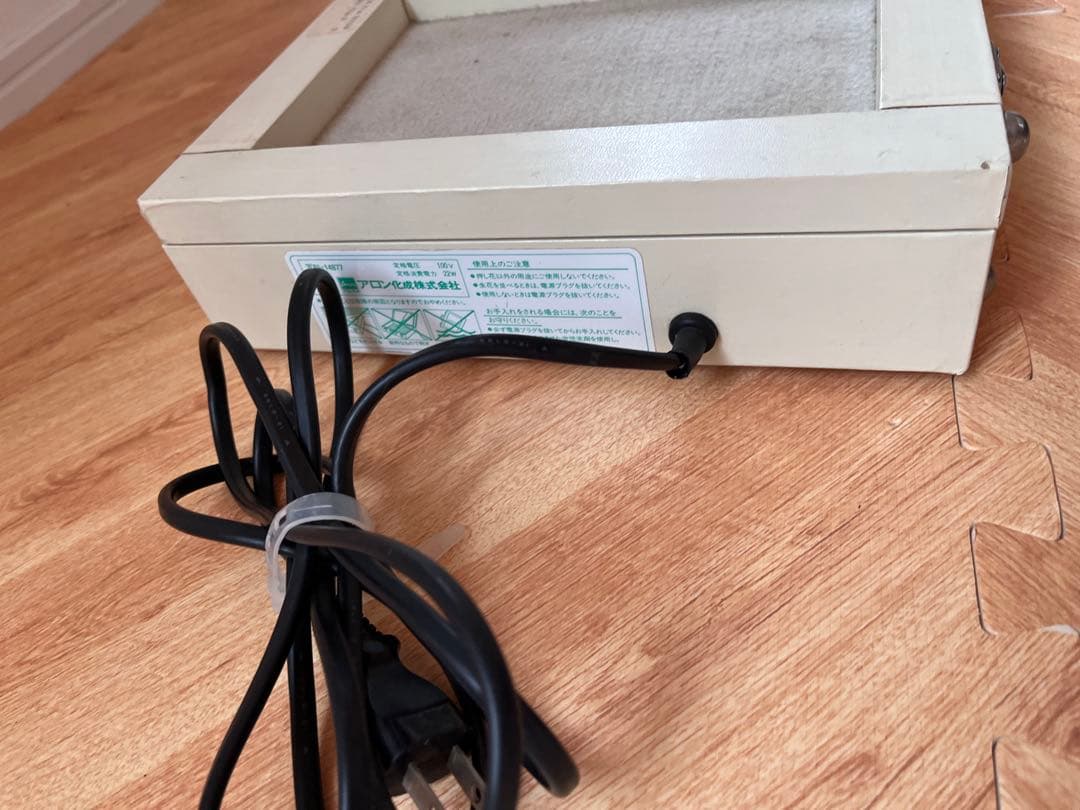 【動作確認済】柳川式電気押し花器 押し花器 ドライフラワー　作成機