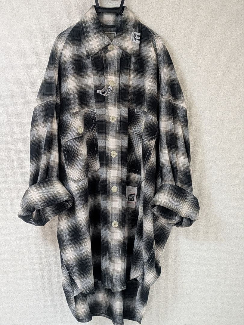 Maison MIHARA YASUHIRO　スーパービッグチェックシャツ