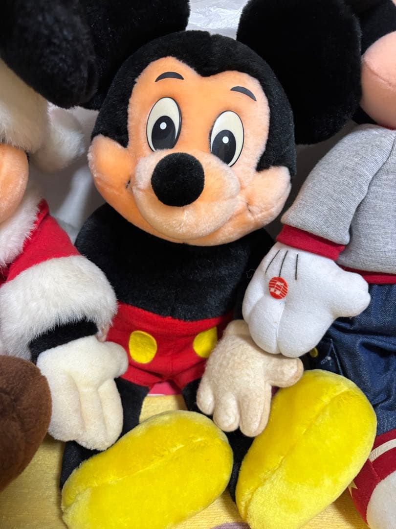 昭和レトロ　希少　ミッキーマウス ぬいぐるみ 4体セット