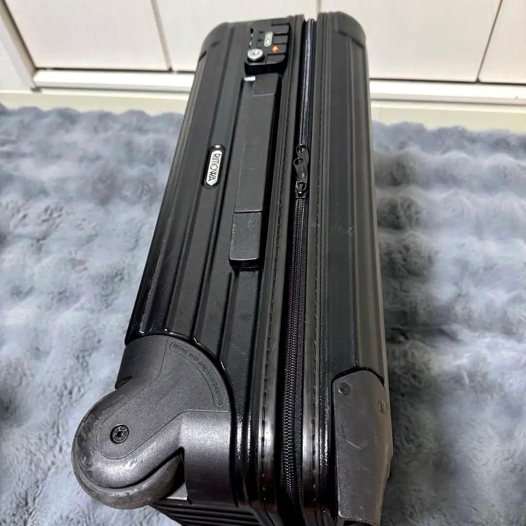 RIMOWAリモワ サルサ機内持込み マットブラック2輪TSAロック 美品 黒
