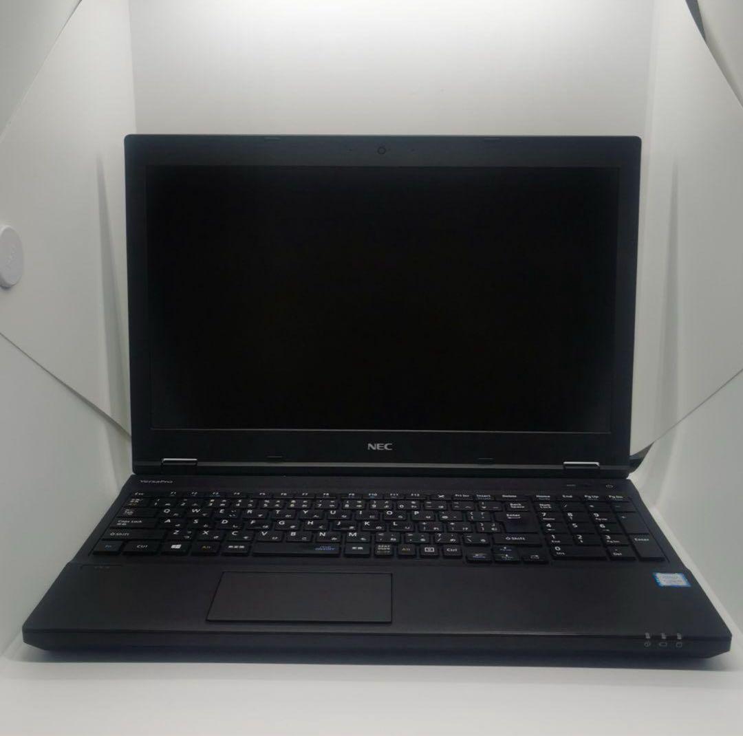 【美品】NEC-VKM17ノートパソコン/ノートPC高速SSD換装office付