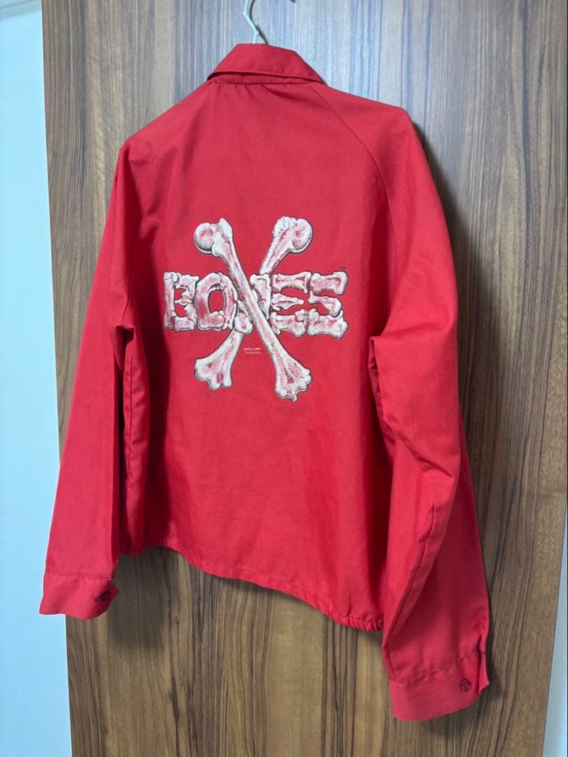 パウエル 80 ヴィンテージ クロスボンズ　スイングトップ 赤 本物