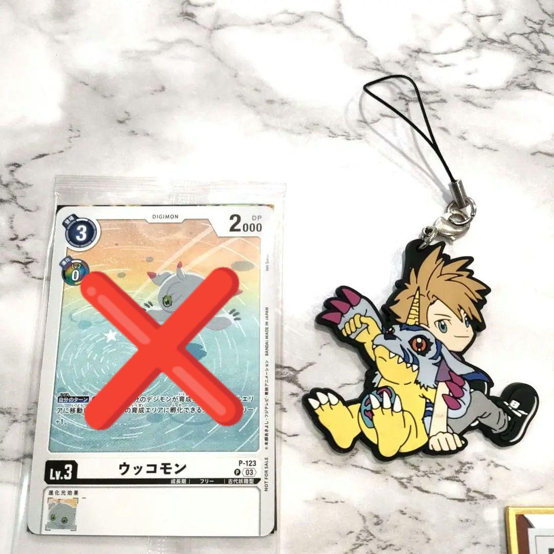 映画 デジモンアドベンチャー02  入場特典 　ウッコモン　ミニ色紙　限定　新品