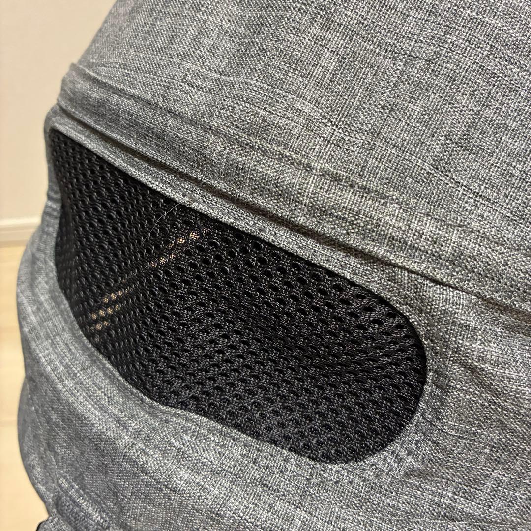 エアバギー ドーム3｜コット単品＆足元カゴセット（レギュラー／アースグレイ）