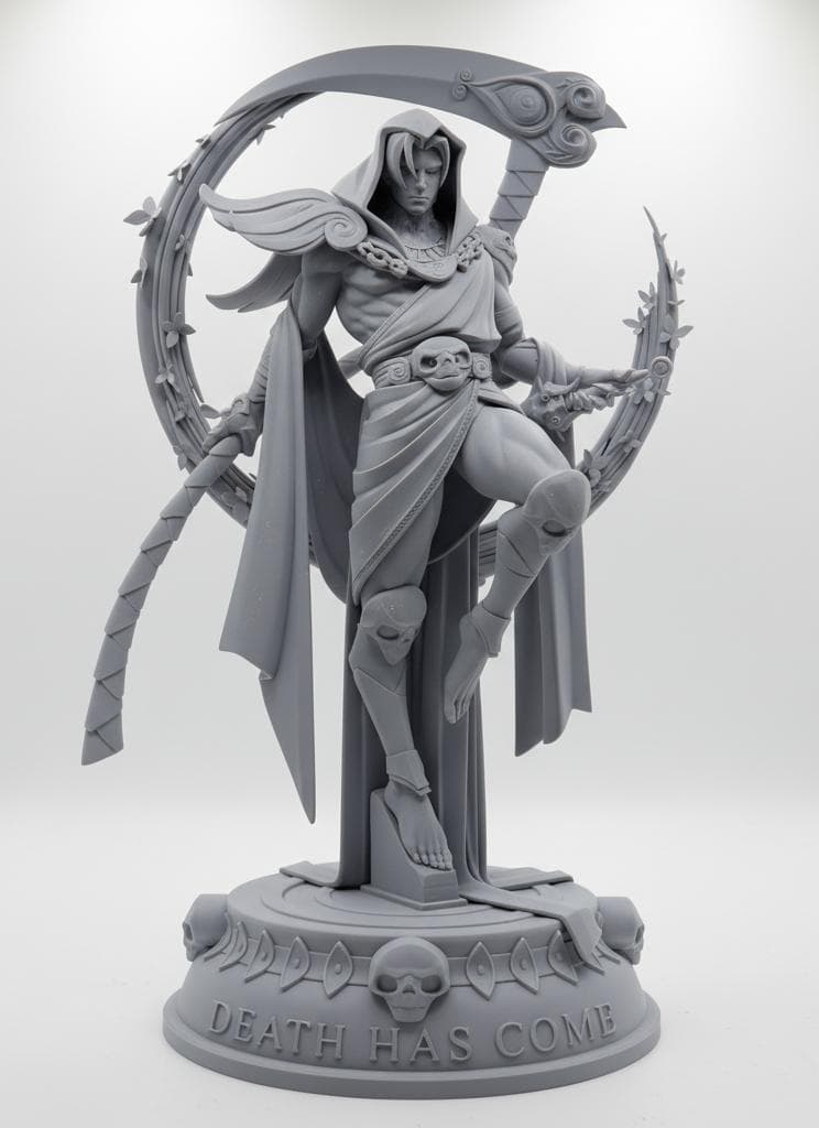 タナトス 1/8 未塗装未組立 フィギュア ガレージキット HADES