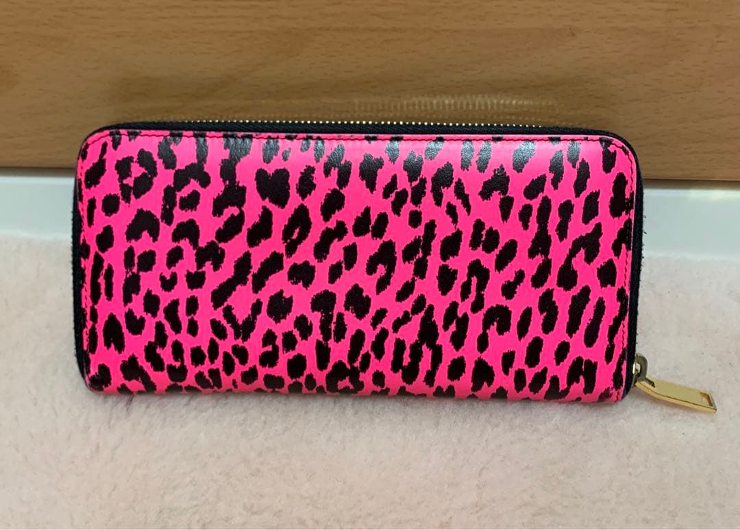 SAINT LAURENT サンローラン  長財布　レオパード