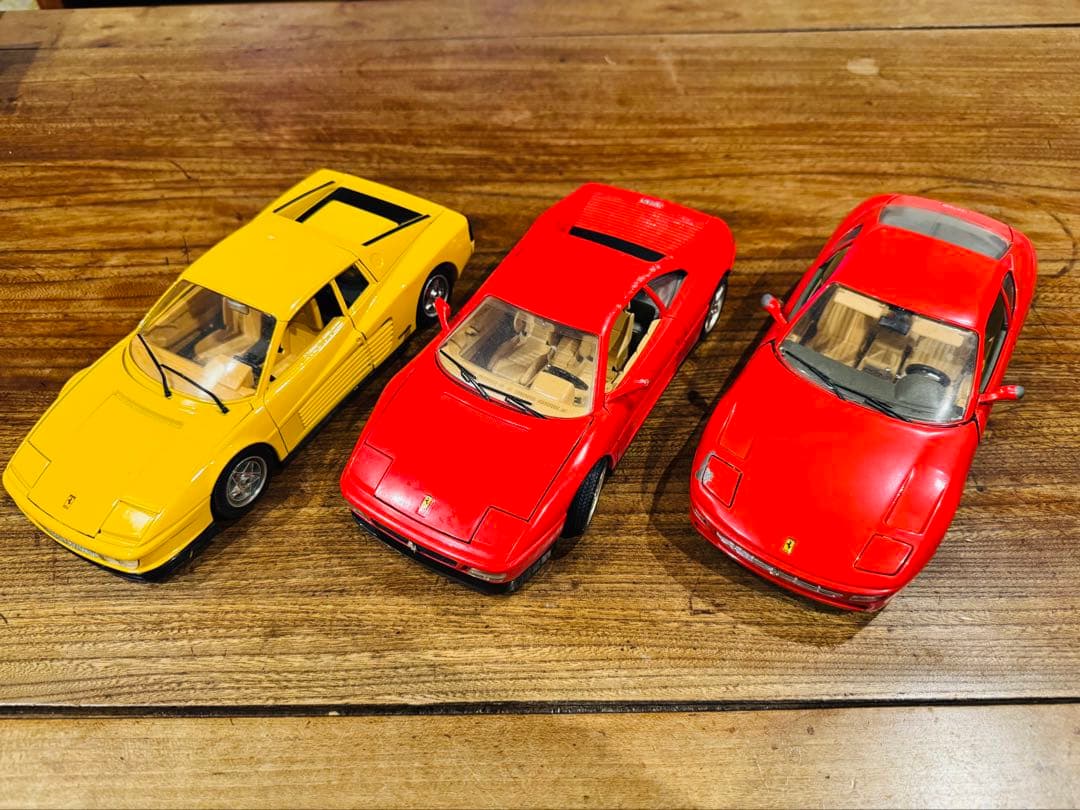 フェラーリ ミニカー1/18 MADE IN ITALY 3台セットまとめ売り
