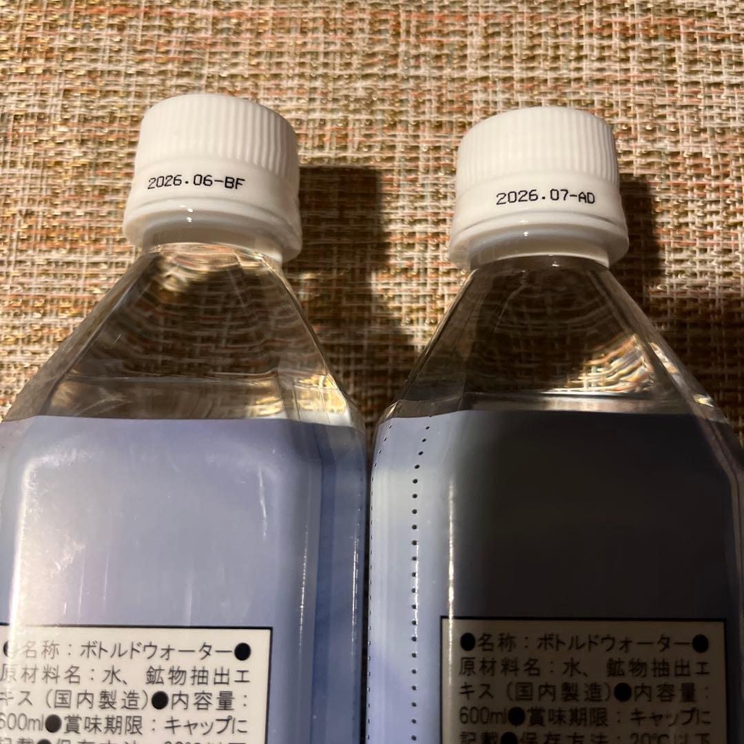ミネラルエコウォーター　ライフエッセンス　600ml×2本