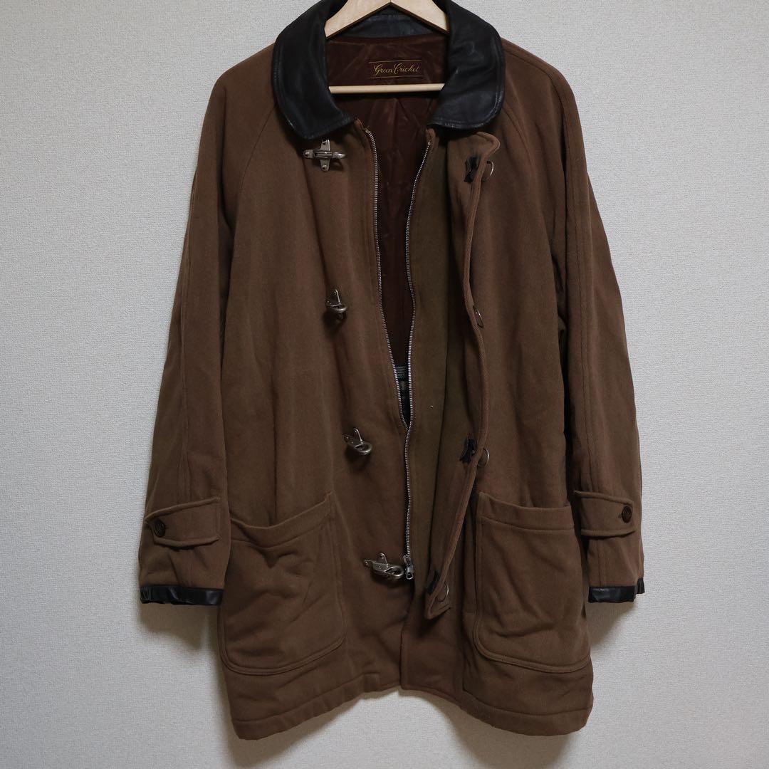 【襟レザー】ウール地　ファイヤーマンジャケット