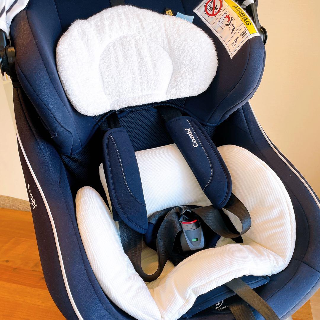 【全て揃ってます】コンビ　チャイルドシート　クルムーヴスマート　シートベルト固定